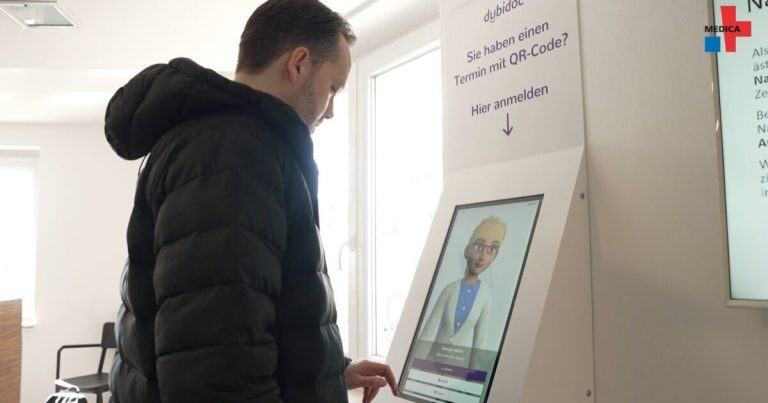 Self-Check-In Terminal Arztpraxis